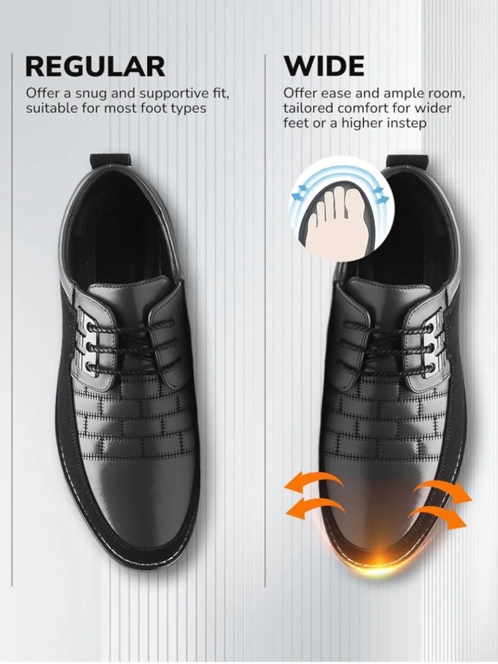 Men’s’ casual business dress sneakers